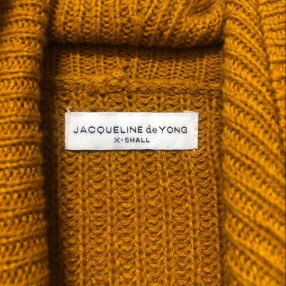Jacqueline de Yong Mustard Turtleneck Sweater - Picture 4 of 6